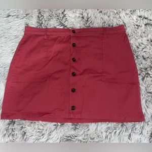 a.n.a pink mini skirt